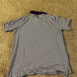 Southern Marsh Purple Striped Polo